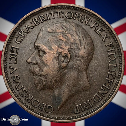 Great Britain 1925 Half Penny 1/2d GB5917