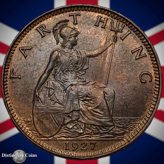 Great Britain 1927 Farthing 1/4d GB4854