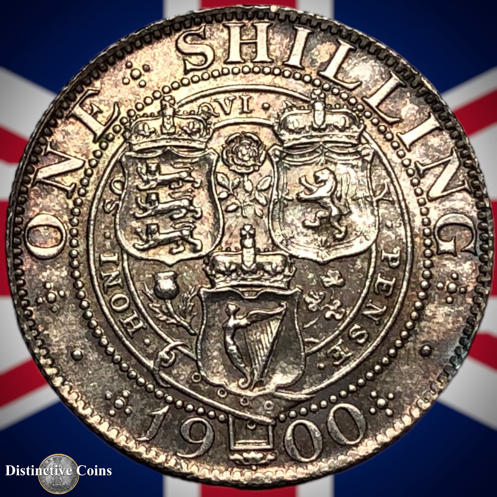 Great Britain 1900 British One Shilling GB0739