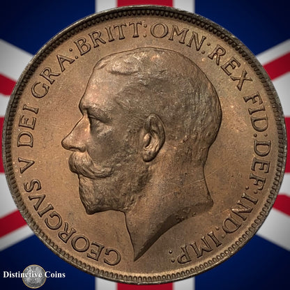 Great Britain 1911 Penny 1d GB6754