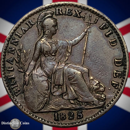 Great Britain 1825 Farthing 1/4d GB3295