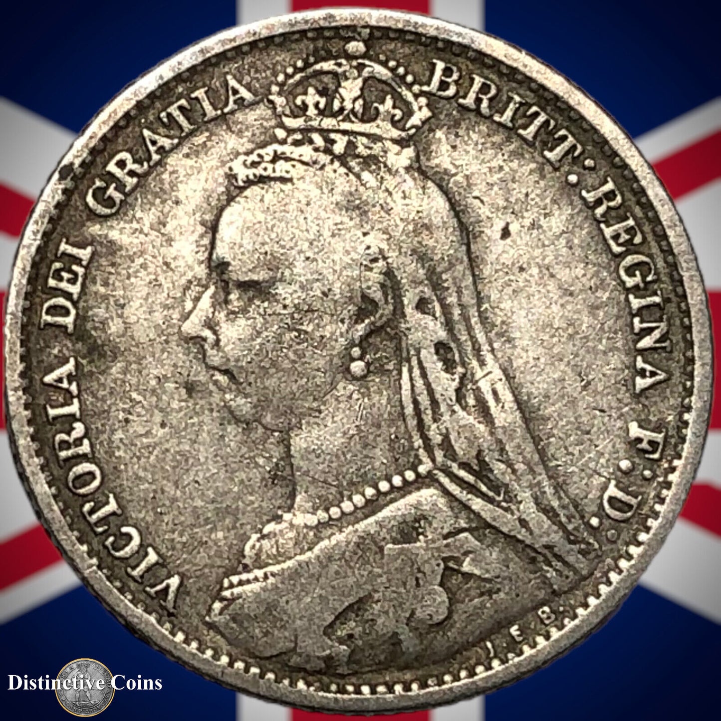 Great Britain 1892 Six Pence GB2759