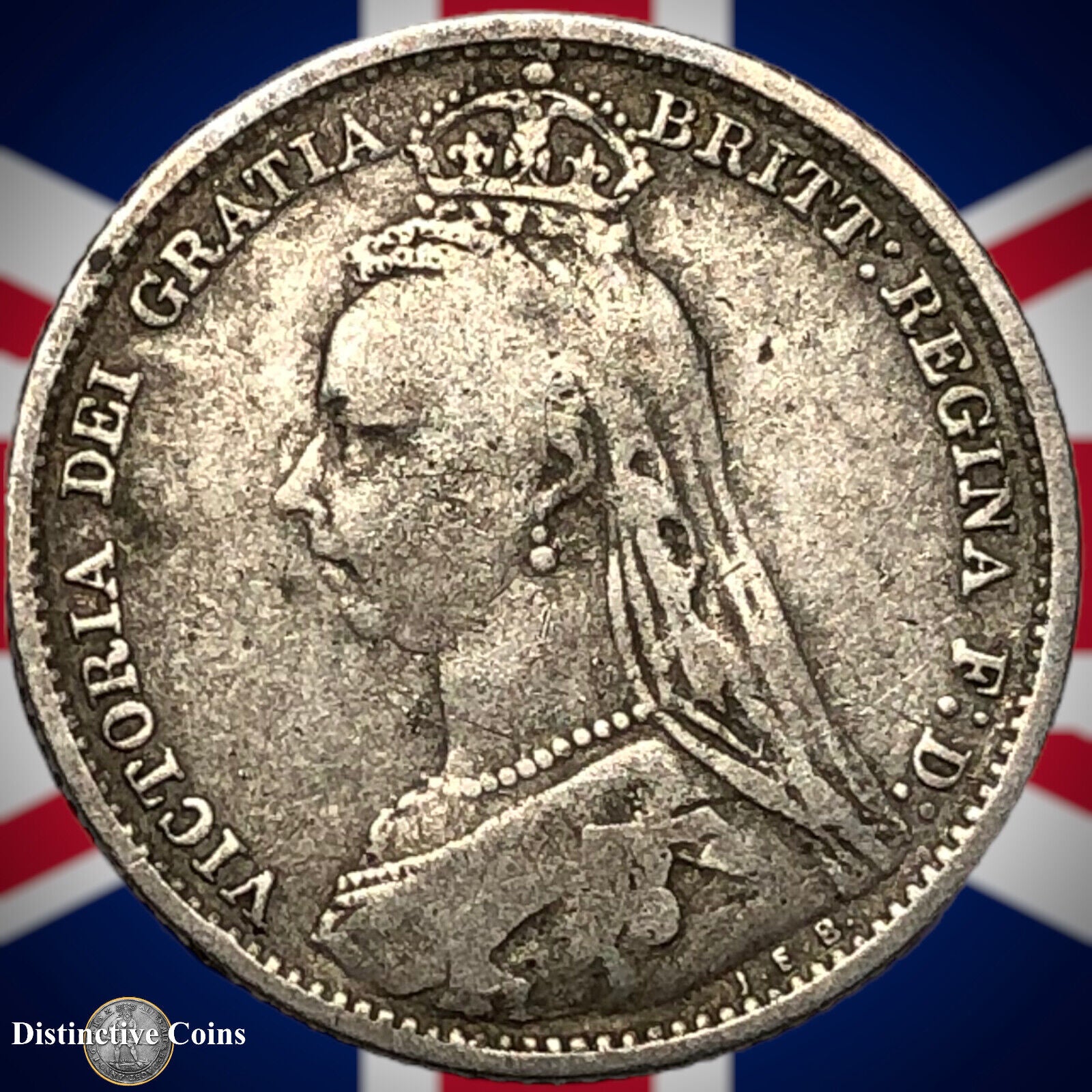 Great Britain 1892 Six Pence GB2759