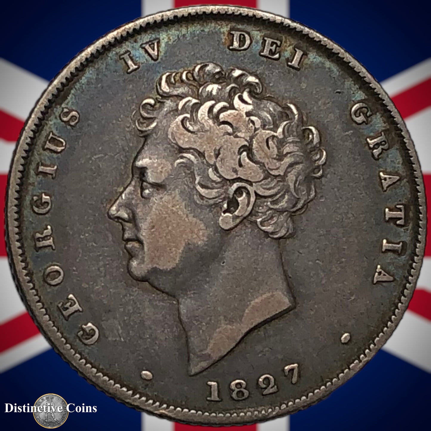 Great Britain 1827 British One Shilling GB0105