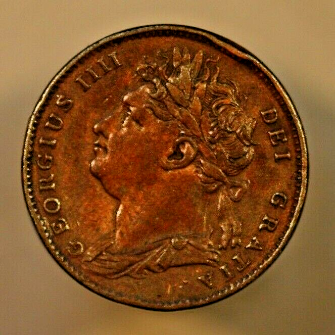 Great Britain 1822  Farthing   A052