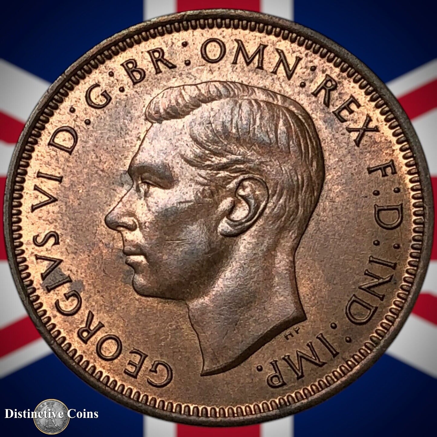 Great Britain 1945 Half Penny 1/2d GB6042