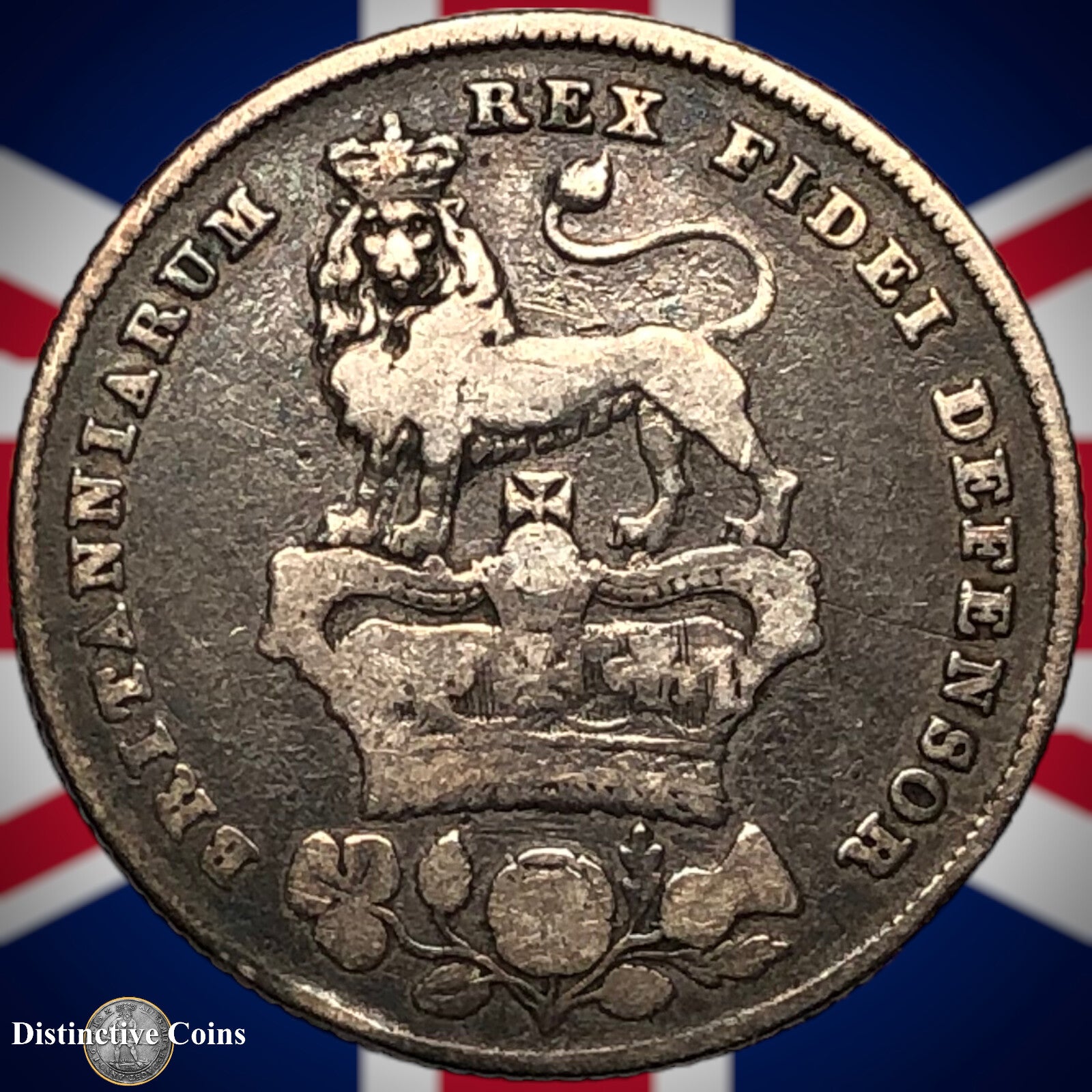 Great Britain 1826 British One Shilling GB0081