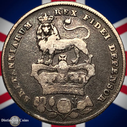 Great Britain 1826 British One Shilling GB0081