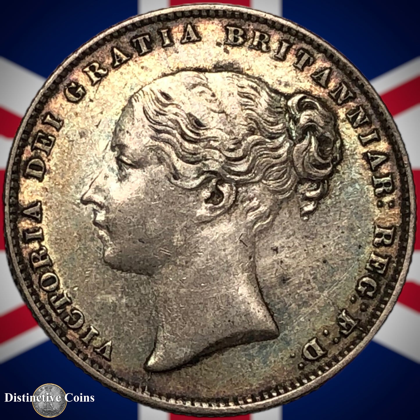 Great Britain 1859 British One Shilling GB0250