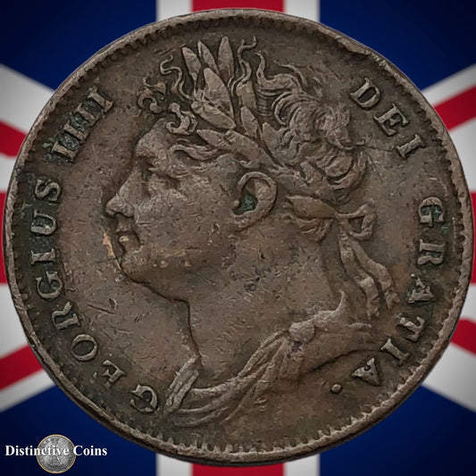 Great Britain 1826 Farthing 1/4d GB3313