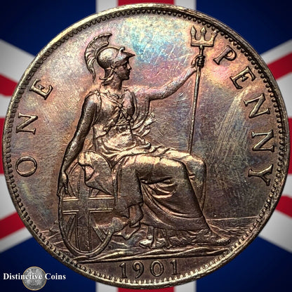 Great Britain 1901 Penny 1d GB6647
