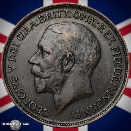 Great Britain 1912 H Penny 1d GB6795