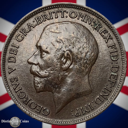 Great Britain 1916 Penny 1d GB6831