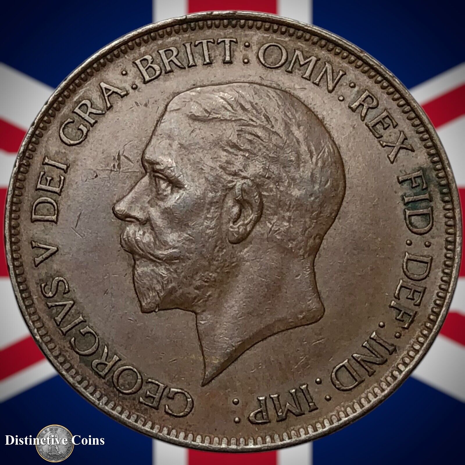 Great Britain 1929 Penny 1d GB7095