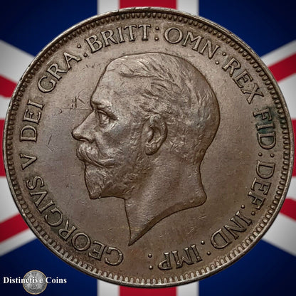 Great Britain 1929 Penny 1d GB7095