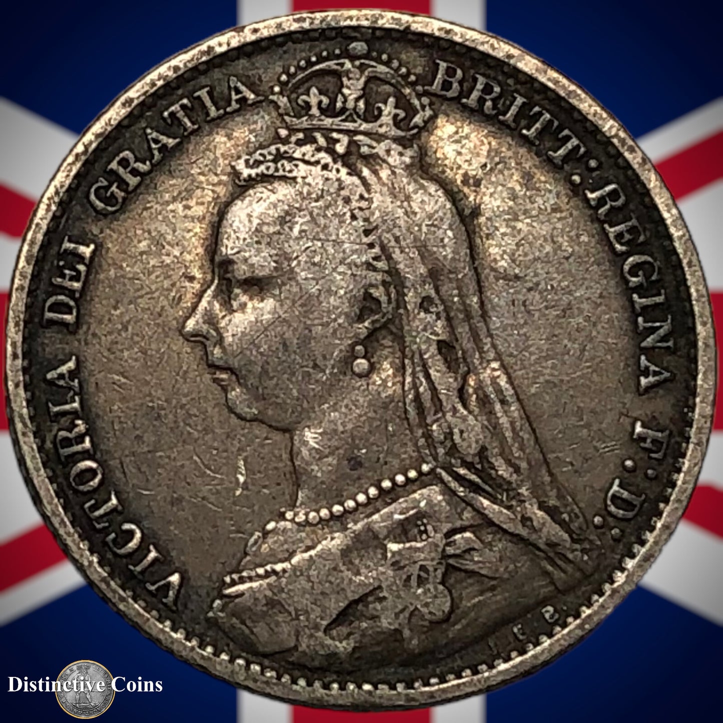 Great Britain 1891 Six Pence GB2751