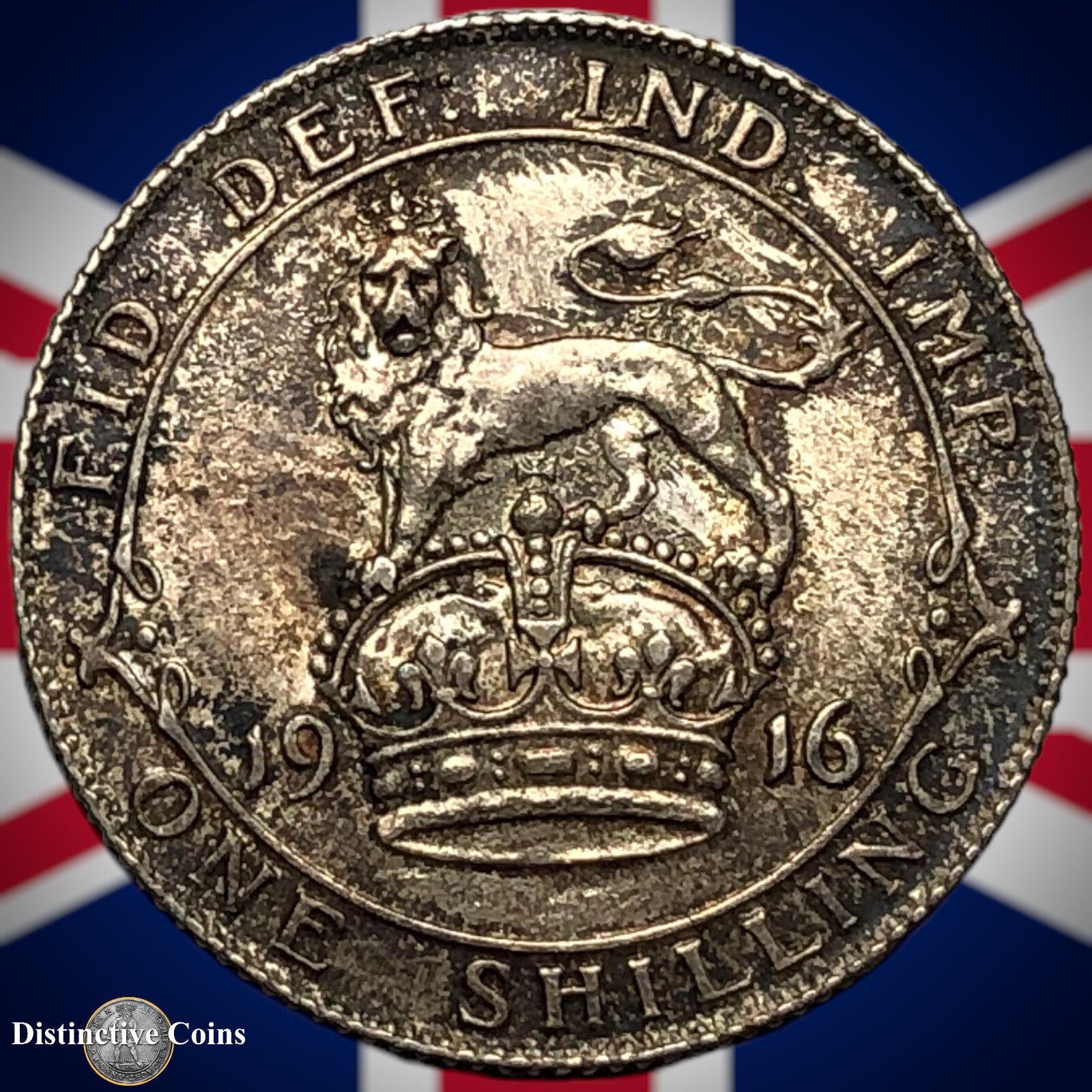 Great Britain 1916 One Shilling GB0982