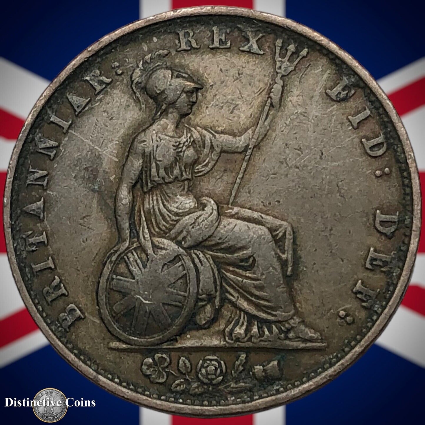 Great Britain 1831 Half Penny 1/2d GB5223
