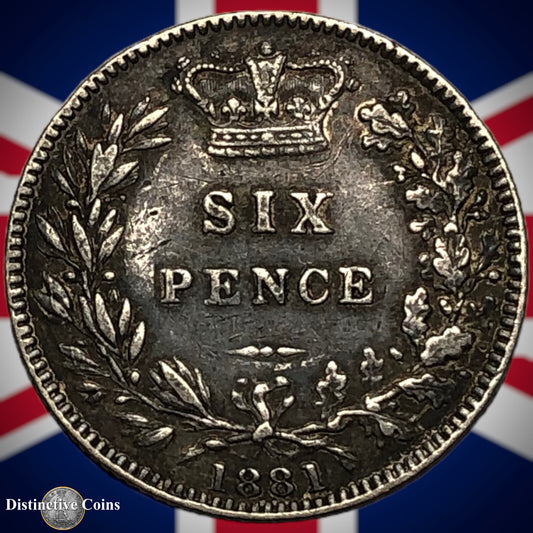 Great Britain 1881 Six Pence GB2622