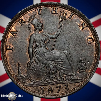 Great Britain 1873 Farthing 1/4d GB3702