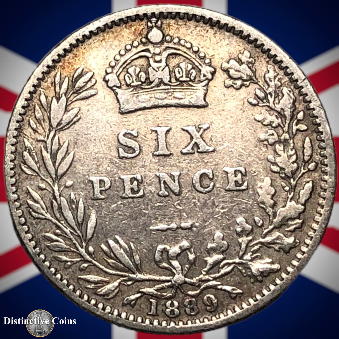 Great Britain 1889 Six Pence GB2723
