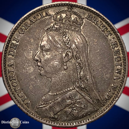 Great Britain 1889 British One Shilling GB0547