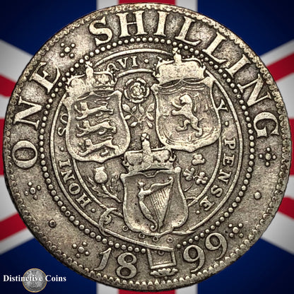 Great Britain 1899 British One Shilling GB0699