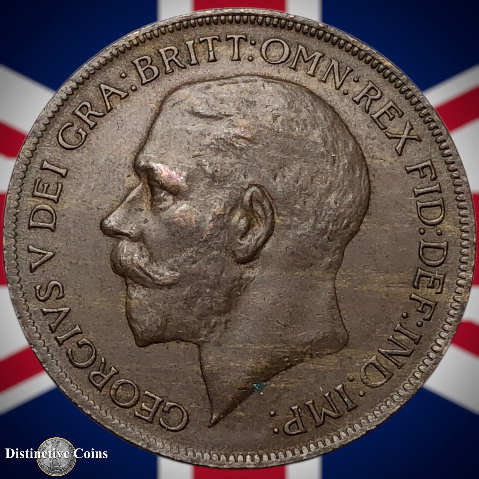 Great Britain 1922 Penny 1d GB7010