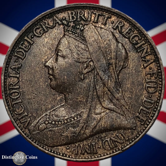 Great Britain 1896 Farthing 1/4d GB4431