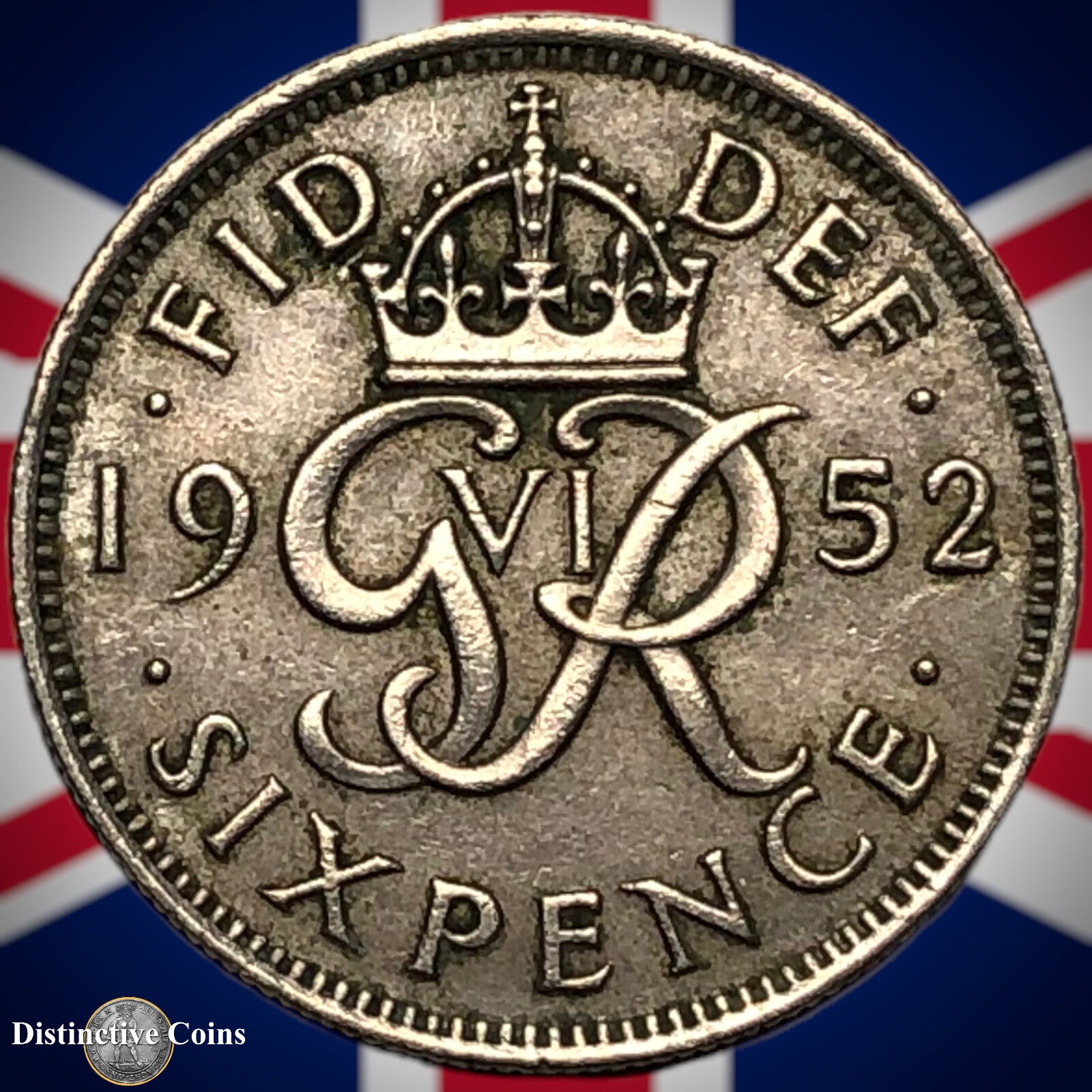 Great Britain 1952 Six Pence GB1799