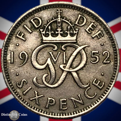Great Britain 1952 Six Pence GB1799