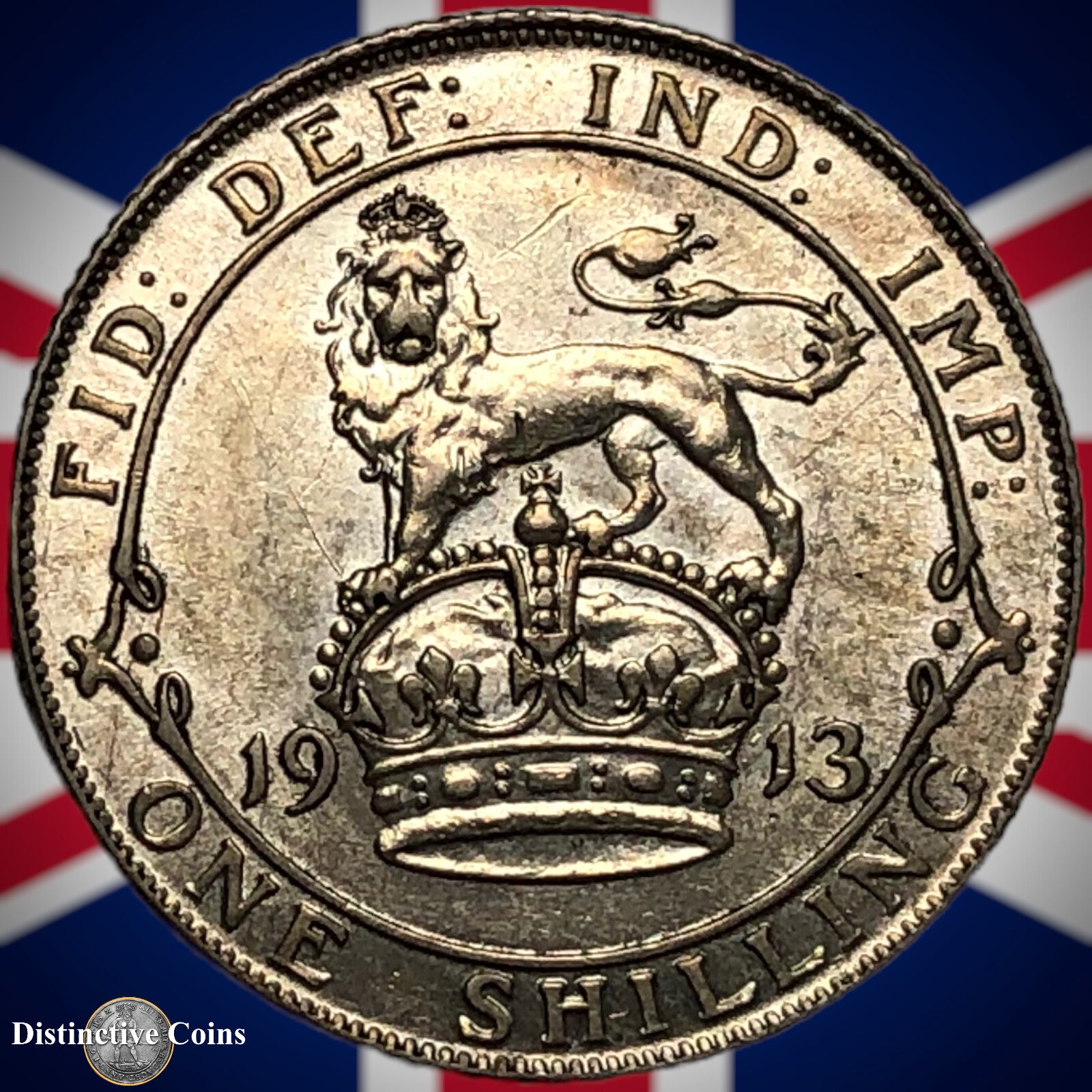 Great Britain 1913 One Shilling GB0927