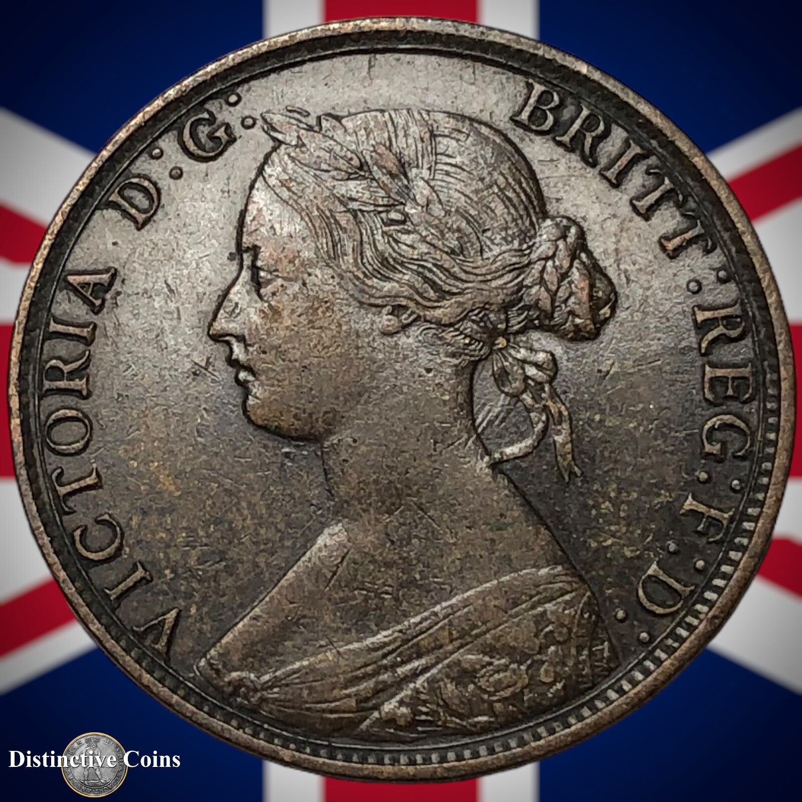 Great Britain 1862 Half Penny 1/2d GB5411