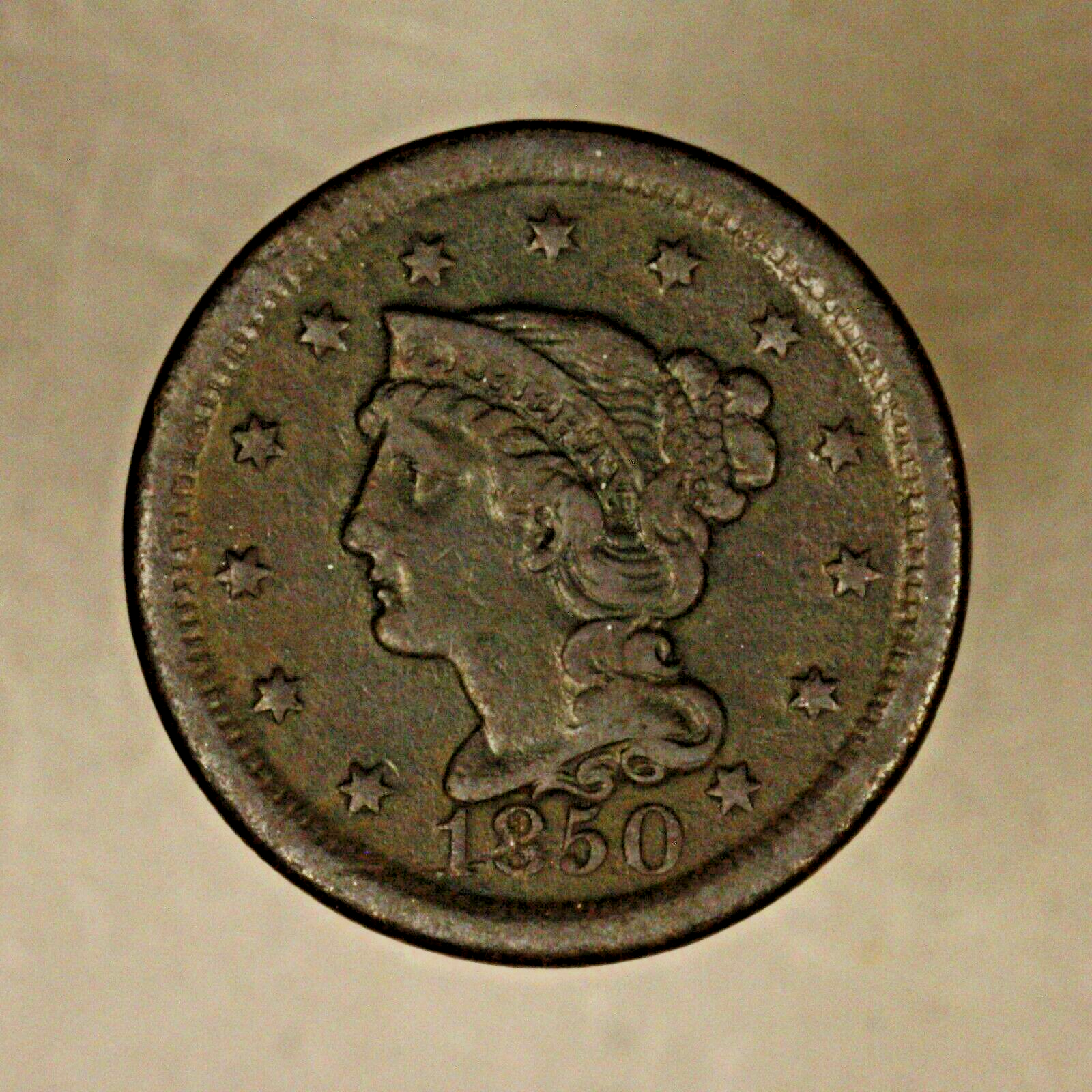 1850 Large Cent