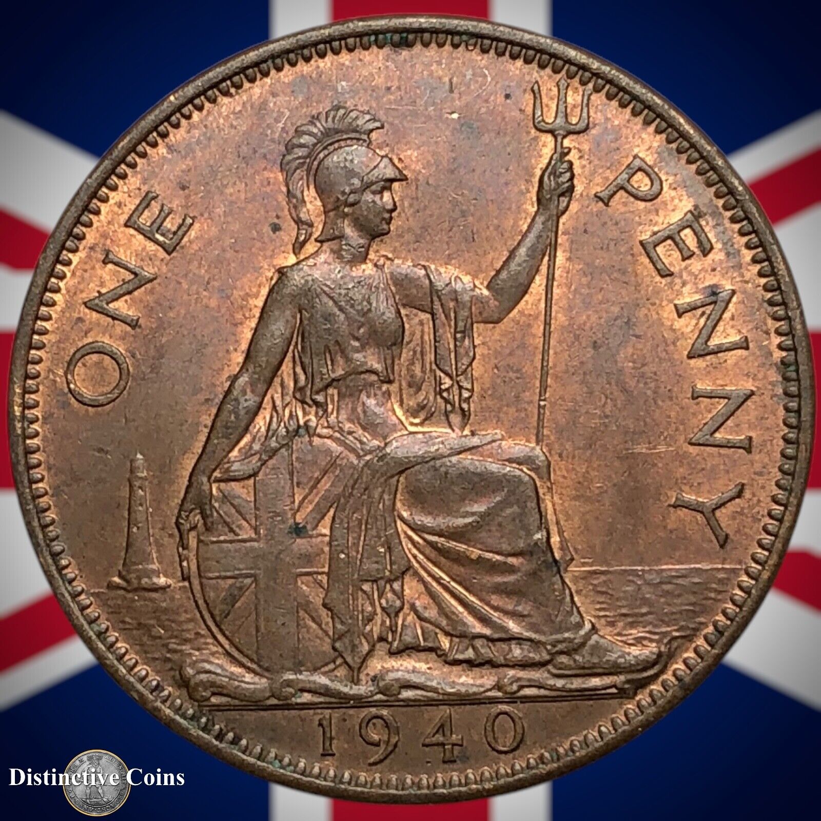 Great Britain 1940 Penny 1d GB7238