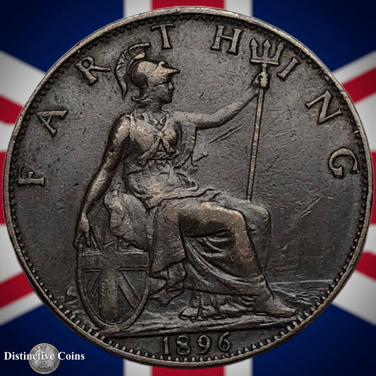 Great Britain 1896 Farthing 1/4d GB4424