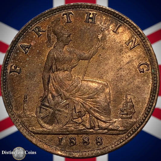 Great Britain 1888 Farthing 1/4d GB4266