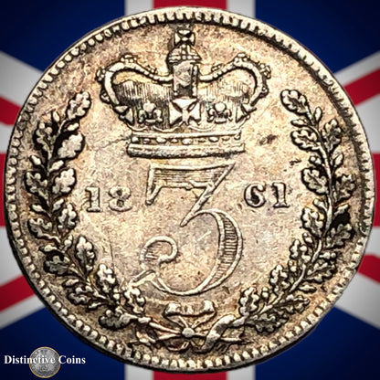 Great Britain 1861 Three Pence GB1834