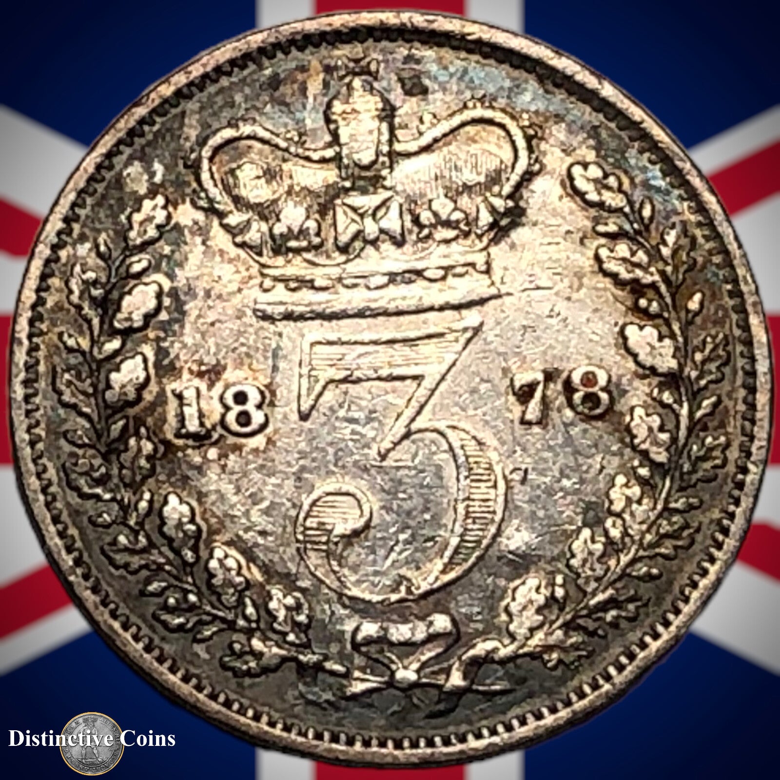 Great Britain 1878 Three Pence GB1898