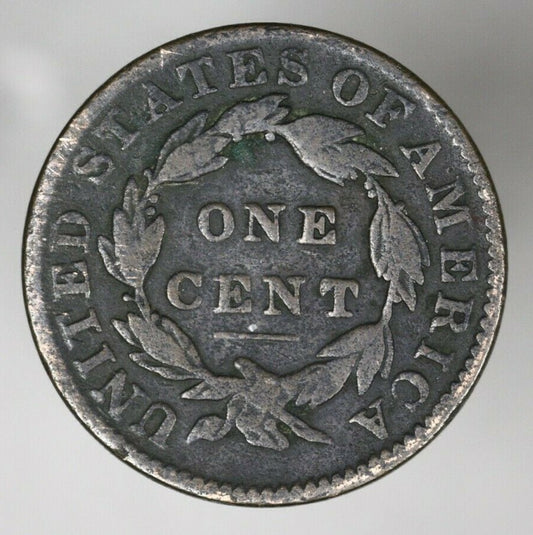 US 1832 Coronet Head Large Cent   A3124