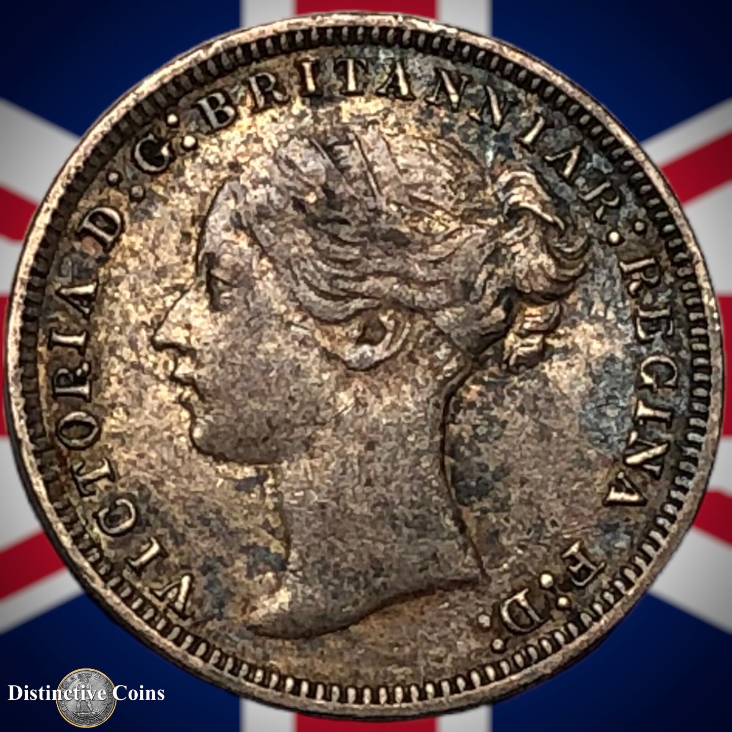 Great Britain 1877 Three Pence GB1890