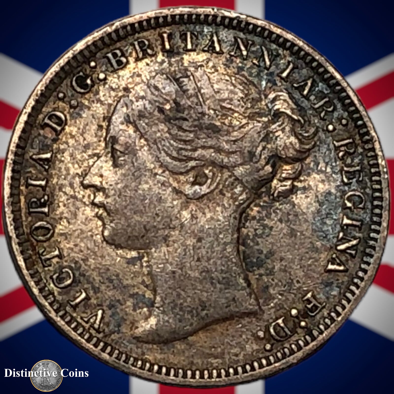 Great Britain 1877 Three Pence GB1890