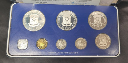 Philippines 1978 8-Coin Proof Set Original Packaging B533