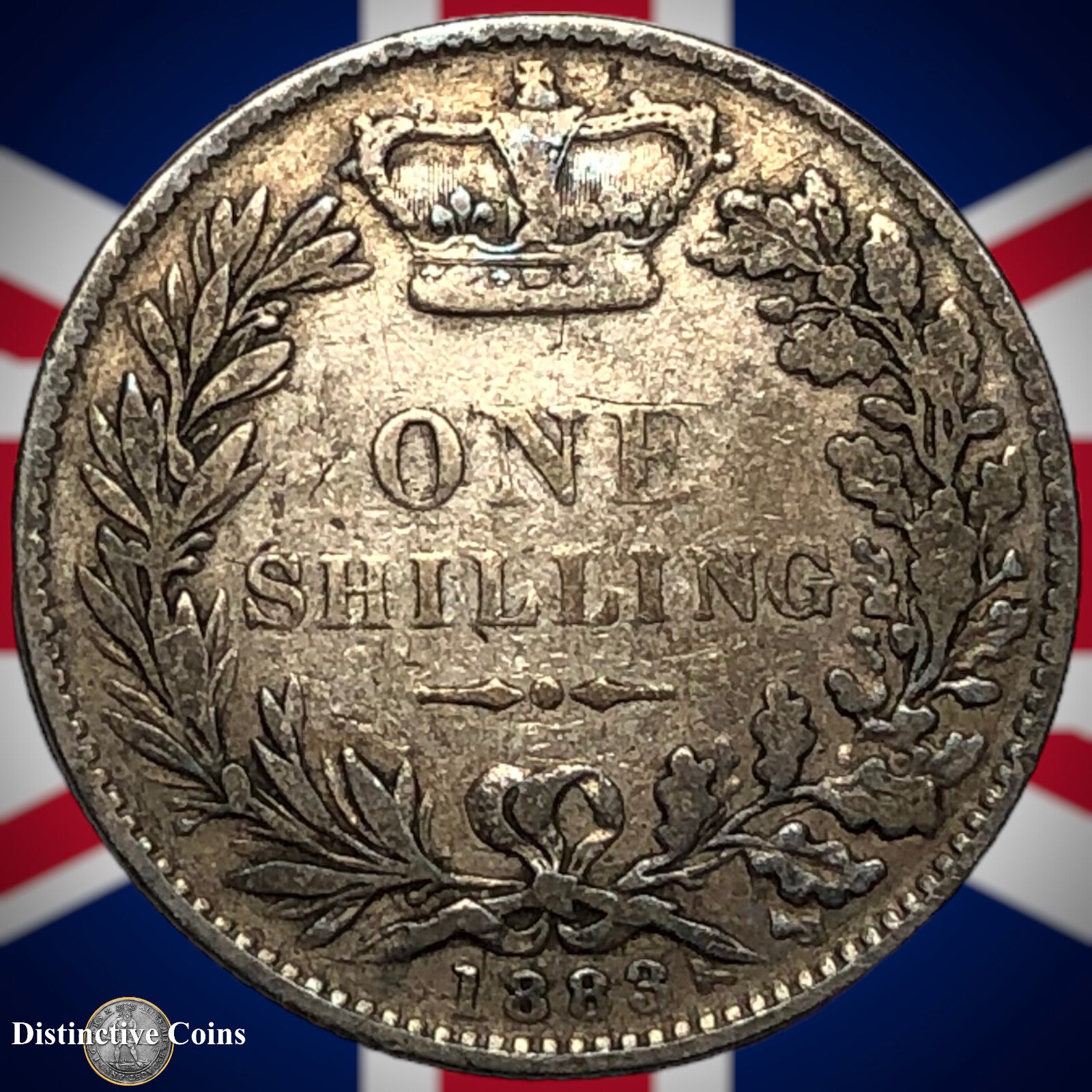 Great Britain 1883 British One Shilling GB0417