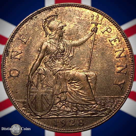 Great Britain 1928 Penny 1d GB7093