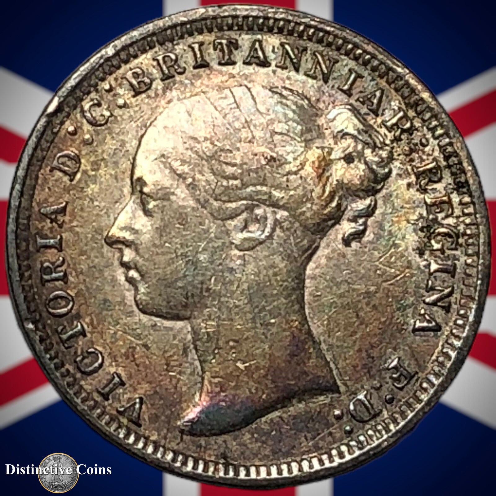 Great Britain 1875 Three Pence GB1875