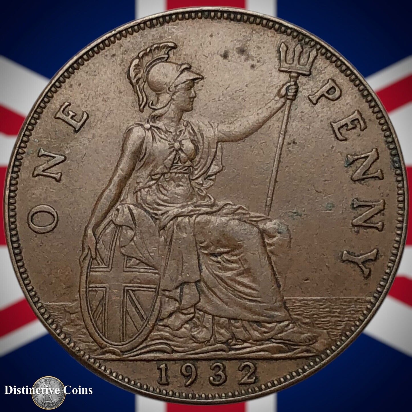 Great Britain 1932 Penny 1d GB7147