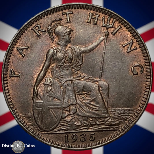 Great Britain 1935 Farthing 1/4d GB4957