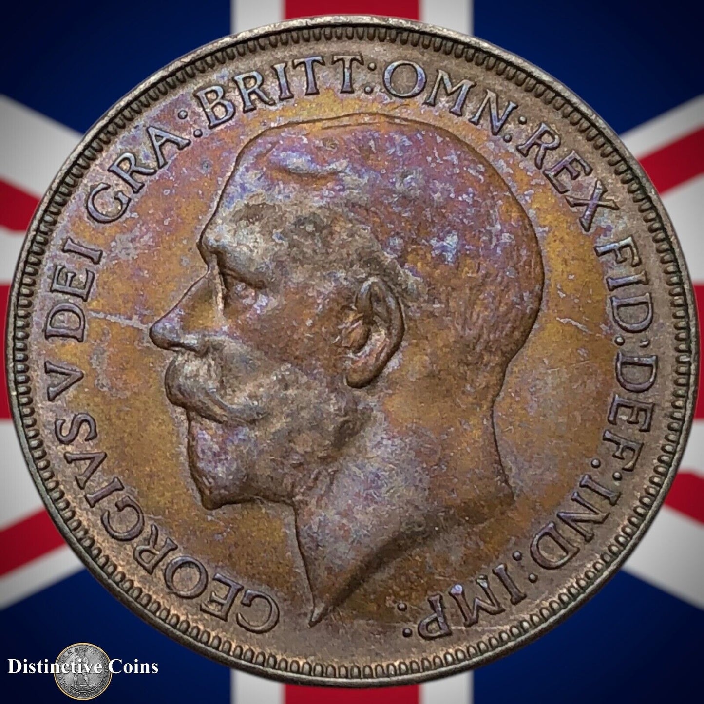 Great Britain 1926 Penny 1d GB7031