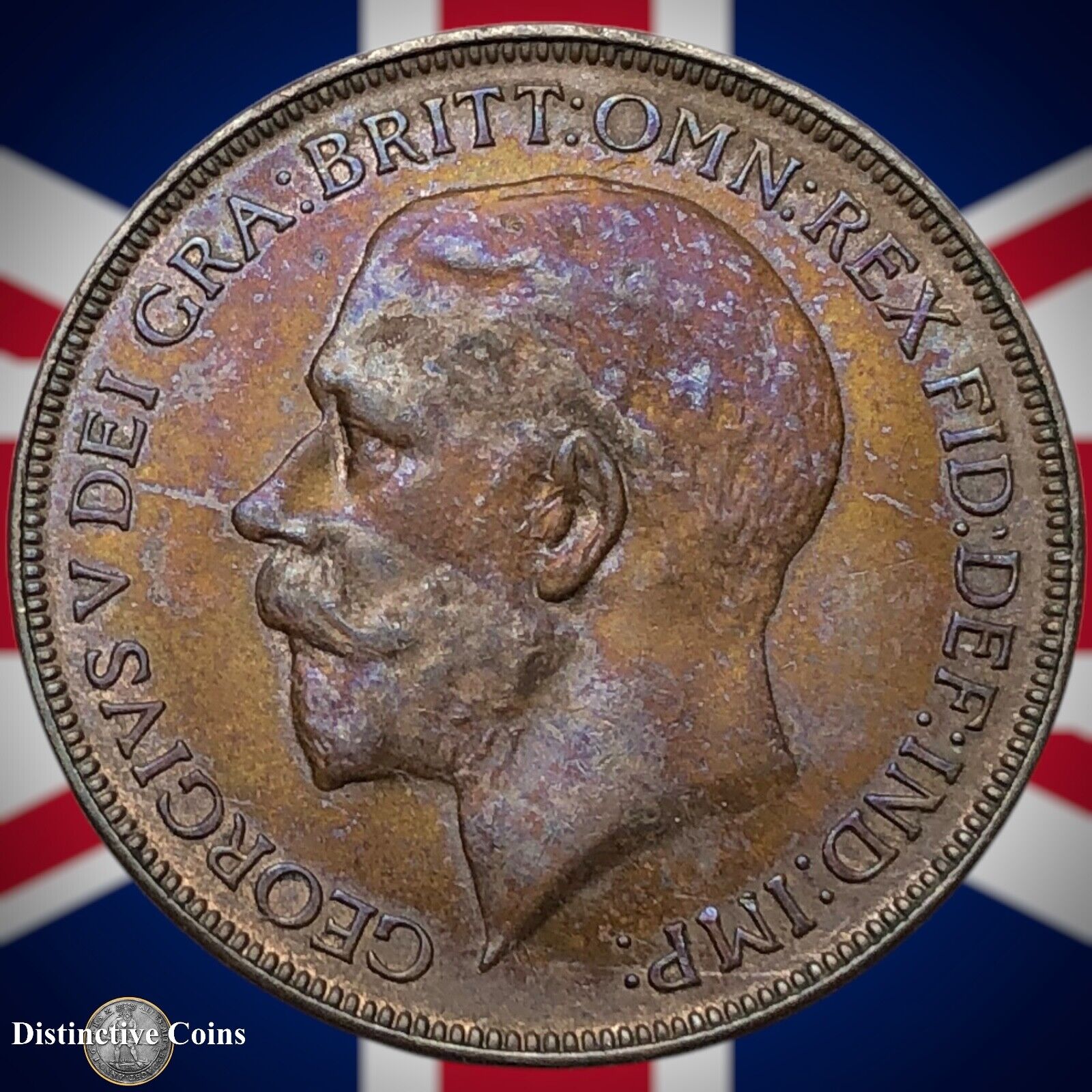 Great Britain 1926 Penny 1d GB7031